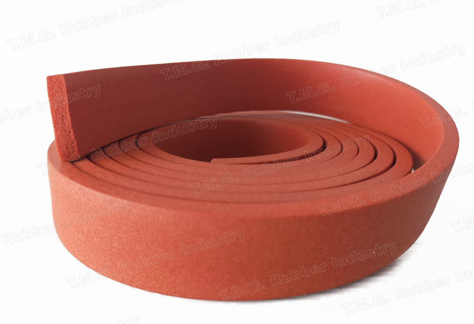 Silicone Rubber Sponge หรือ ซีลยางสี่เหลี่ยมฟองน้ำ Silicone