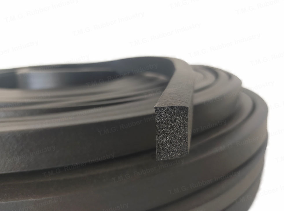 EPDM Sponge หรือ ซีลยางสี่เหลี่ยมฟองน้ำ EPDM