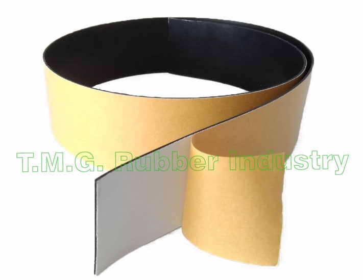 ซีลยาง ( Rubber Strip ) + ติดกาว 1 ด้าน