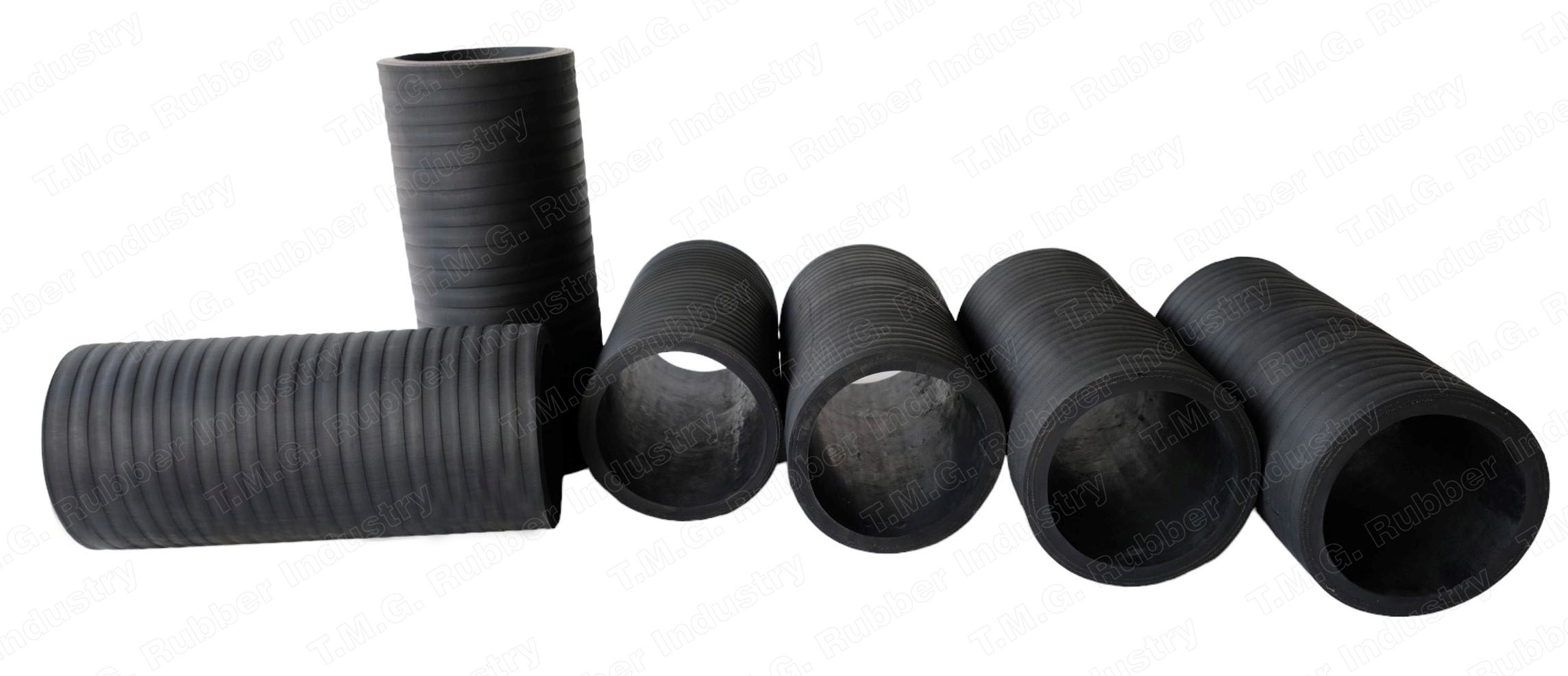 ท่อยาง EPDM เสริมผ้าใบ 2 ชั้น ลายพันผ้า
