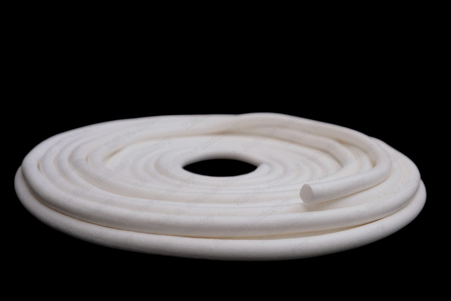 ซีลยางฟองน้ำกลมตัน Silicone Sponge หรือ O-Ring Silicone Cord