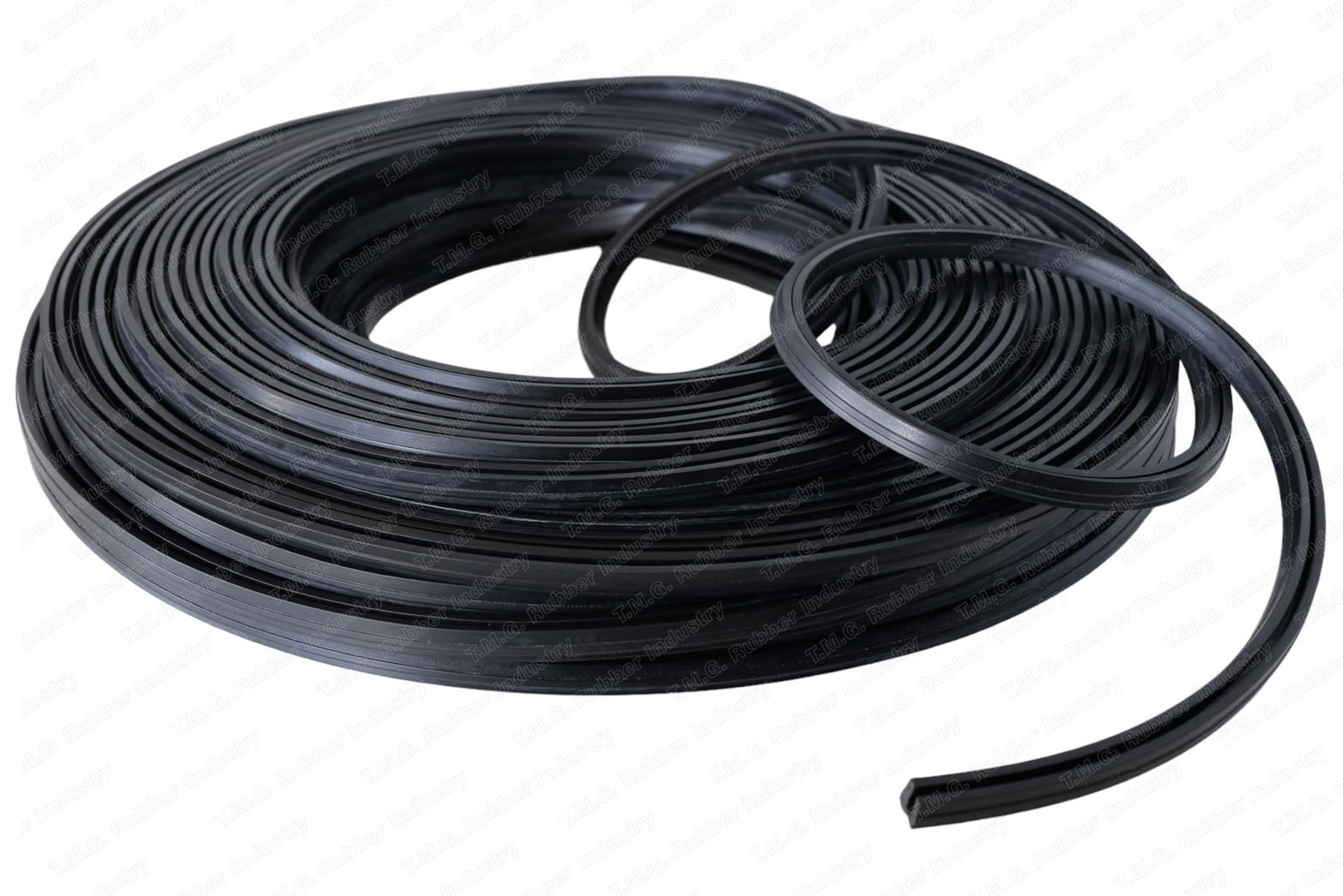 แบบหน้าตัดซีลยาง U – Prefile ( Rubber )