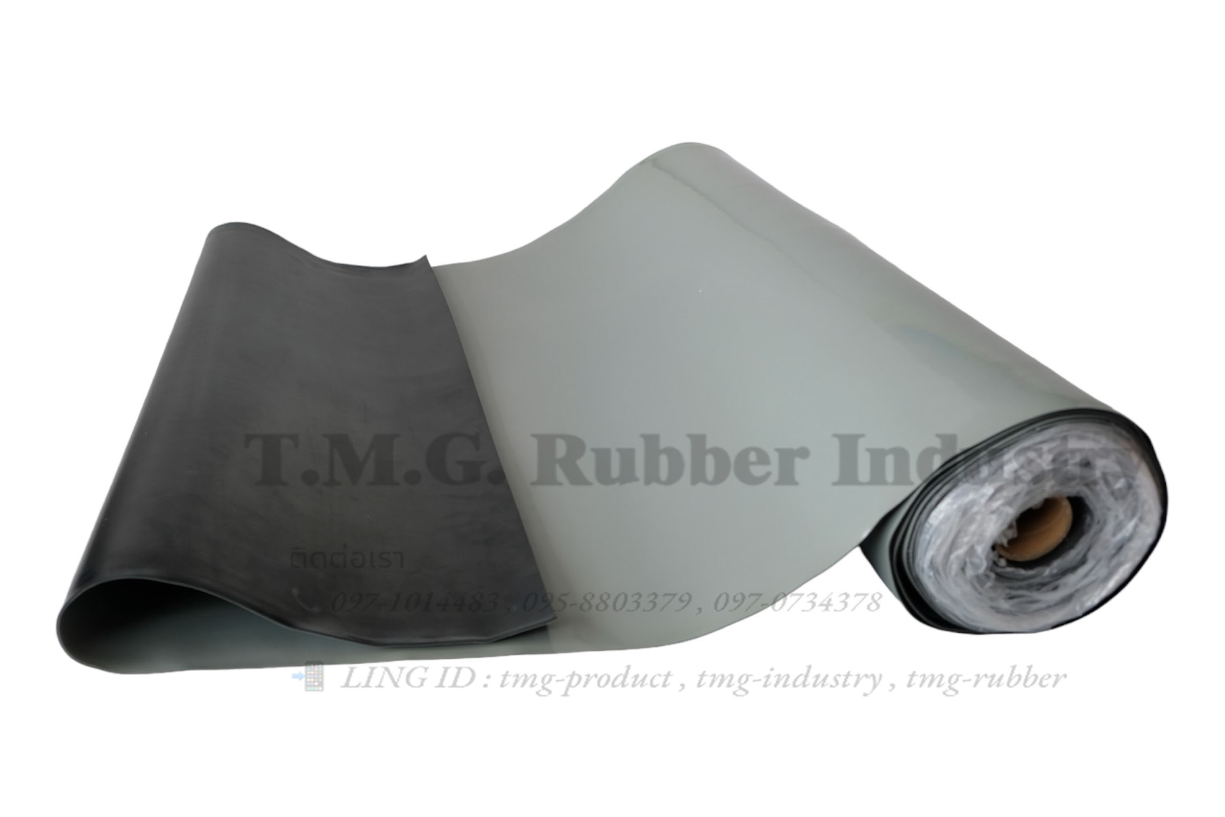 แผ่นยางไฟฟ้าสถิต (ESD) Color : Gray/Black